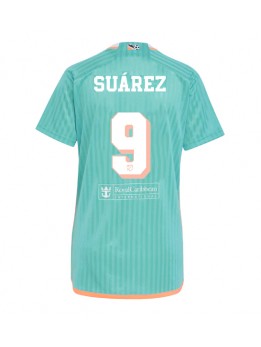 Inter Miami Luis Suarez #9 Ausweichtrikot für Frauen 2024-25 Kurzarm